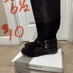 Steve Madden Dark Brown Men's Boots